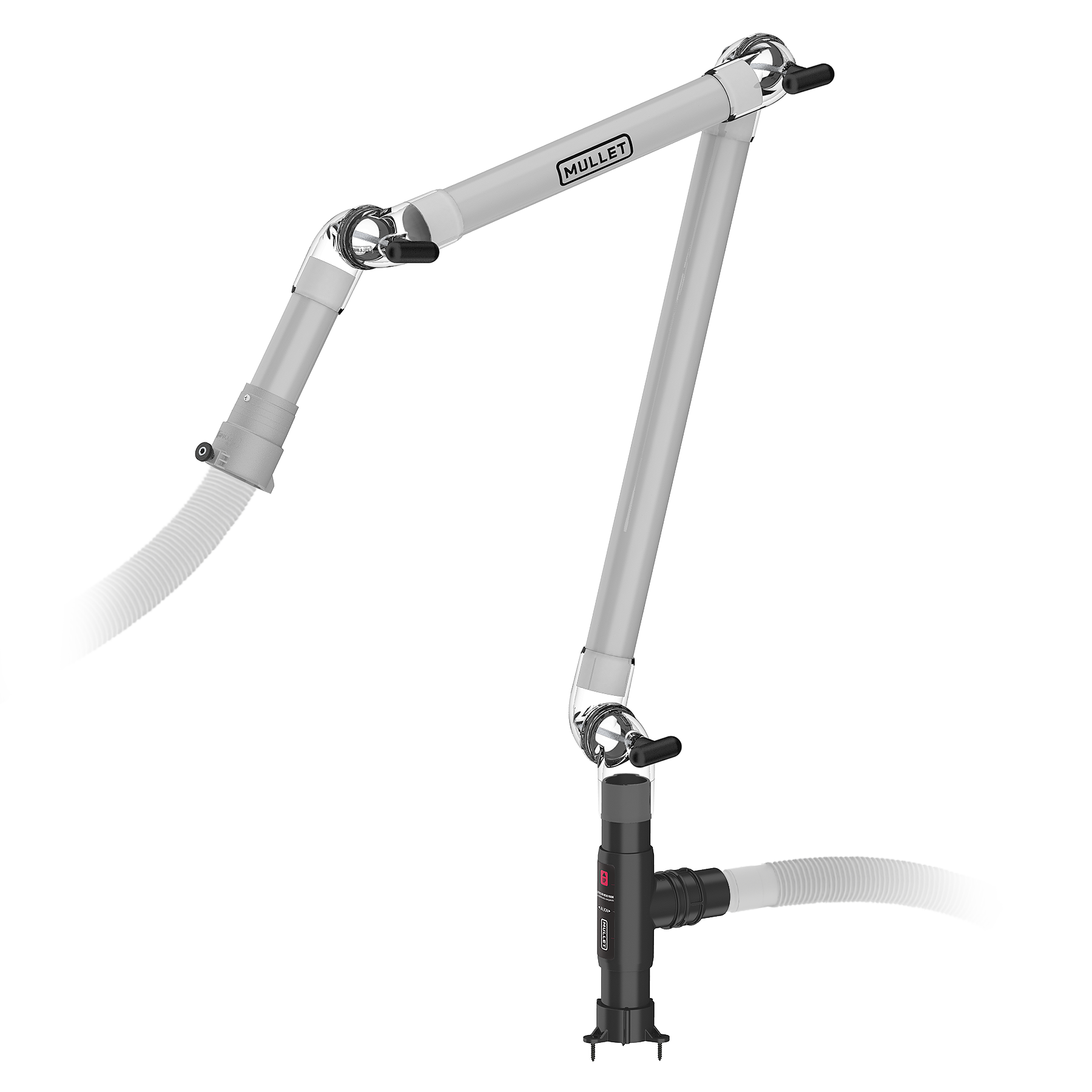 2-inch Boom Arm Kit For Workbench Mounting