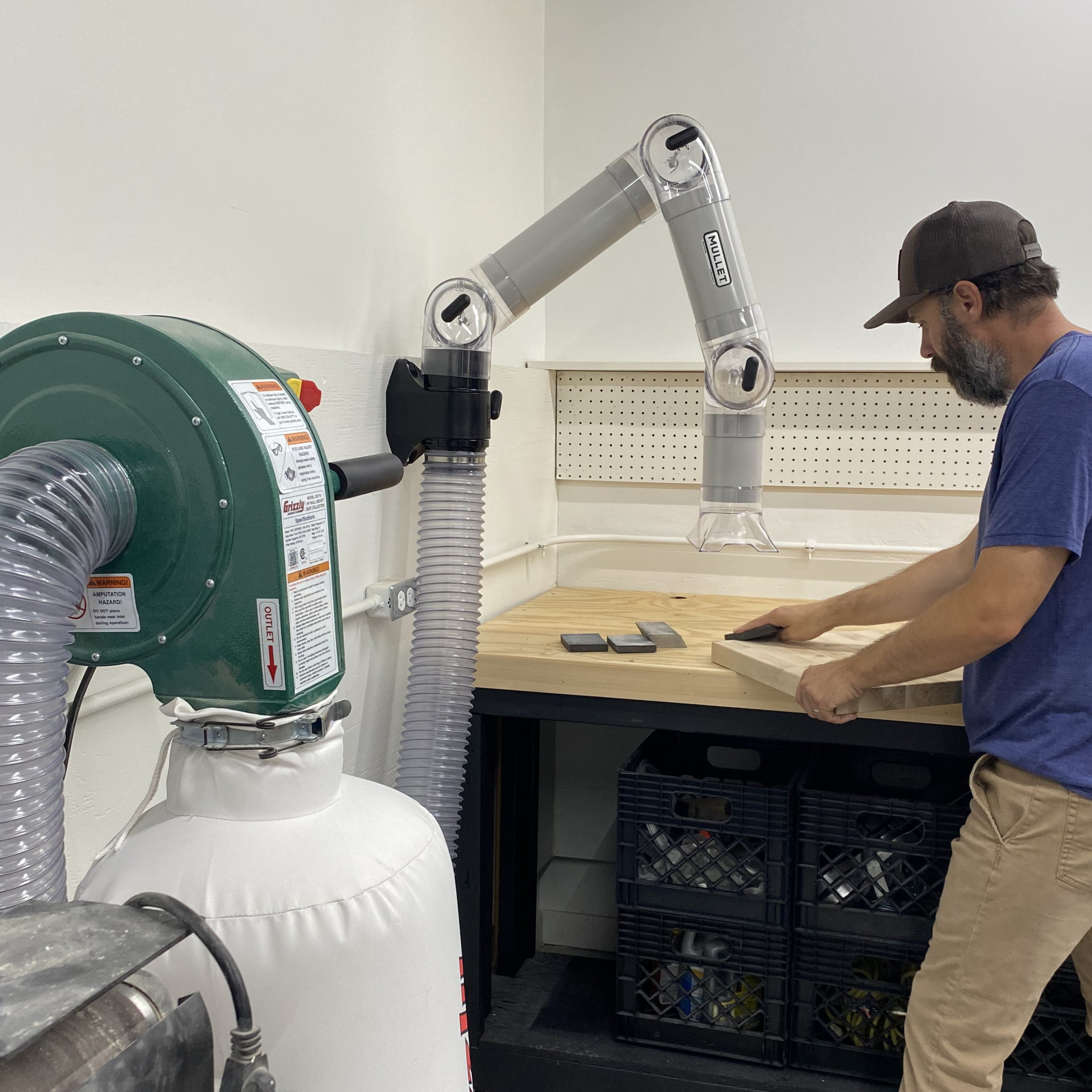 4-inch Boom Arm for Dust Collectors