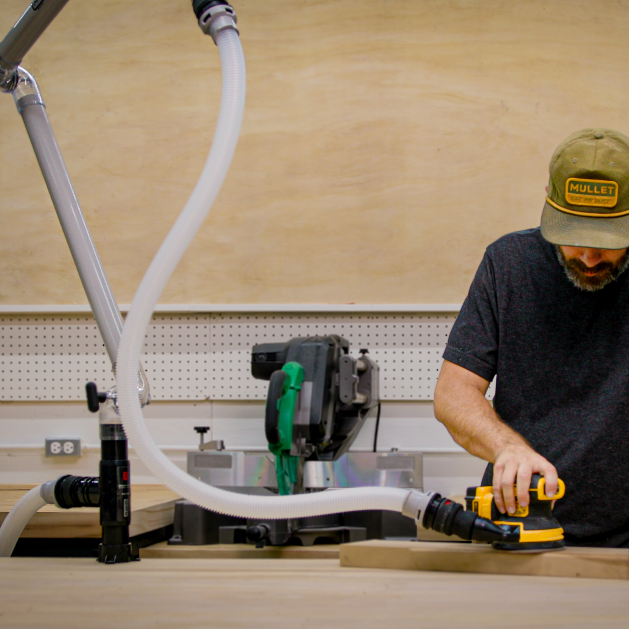 FitsAll Hose System - Sander & Boom Arm - Mullet Tools