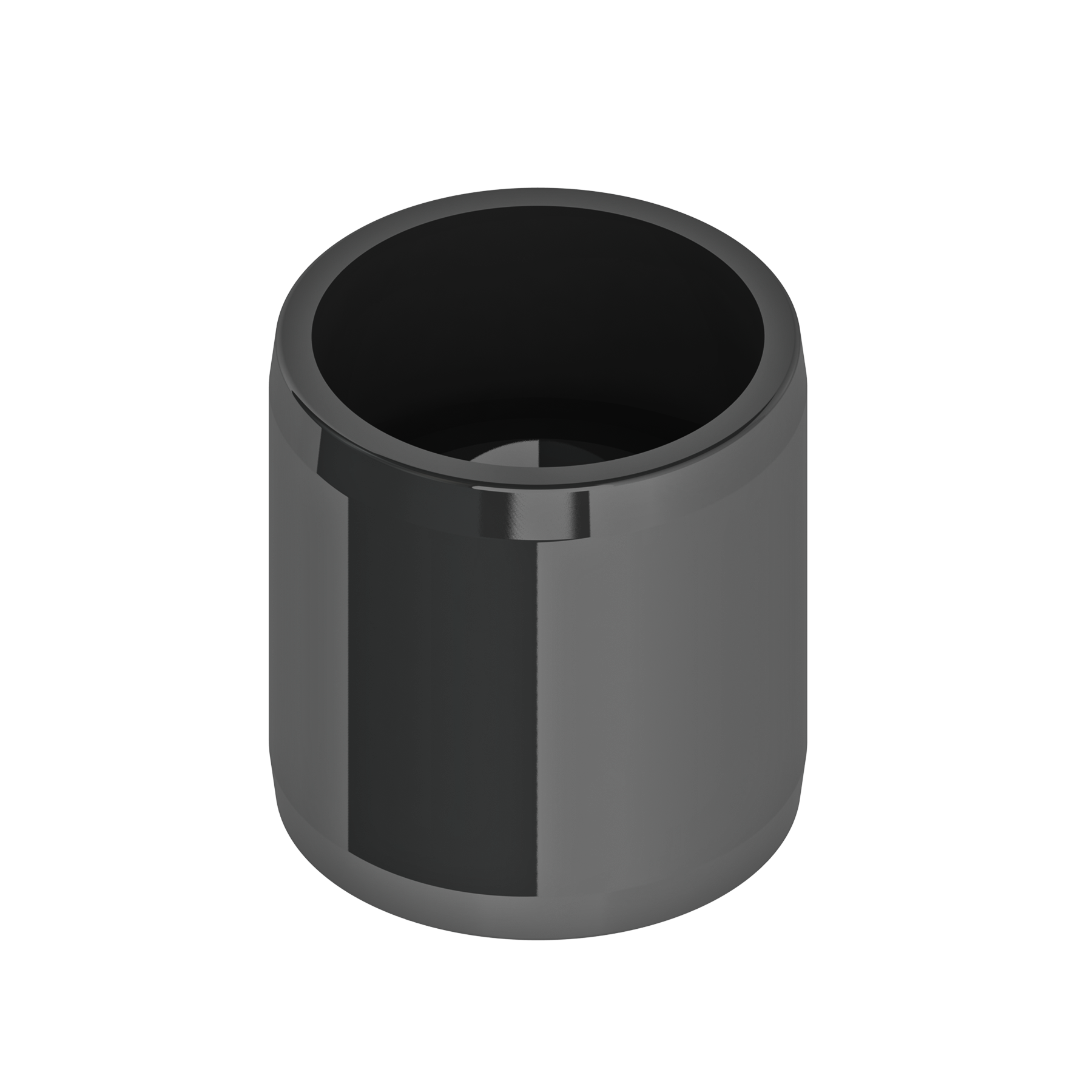 1.5 inch Furniture Grade PVC external coupling black