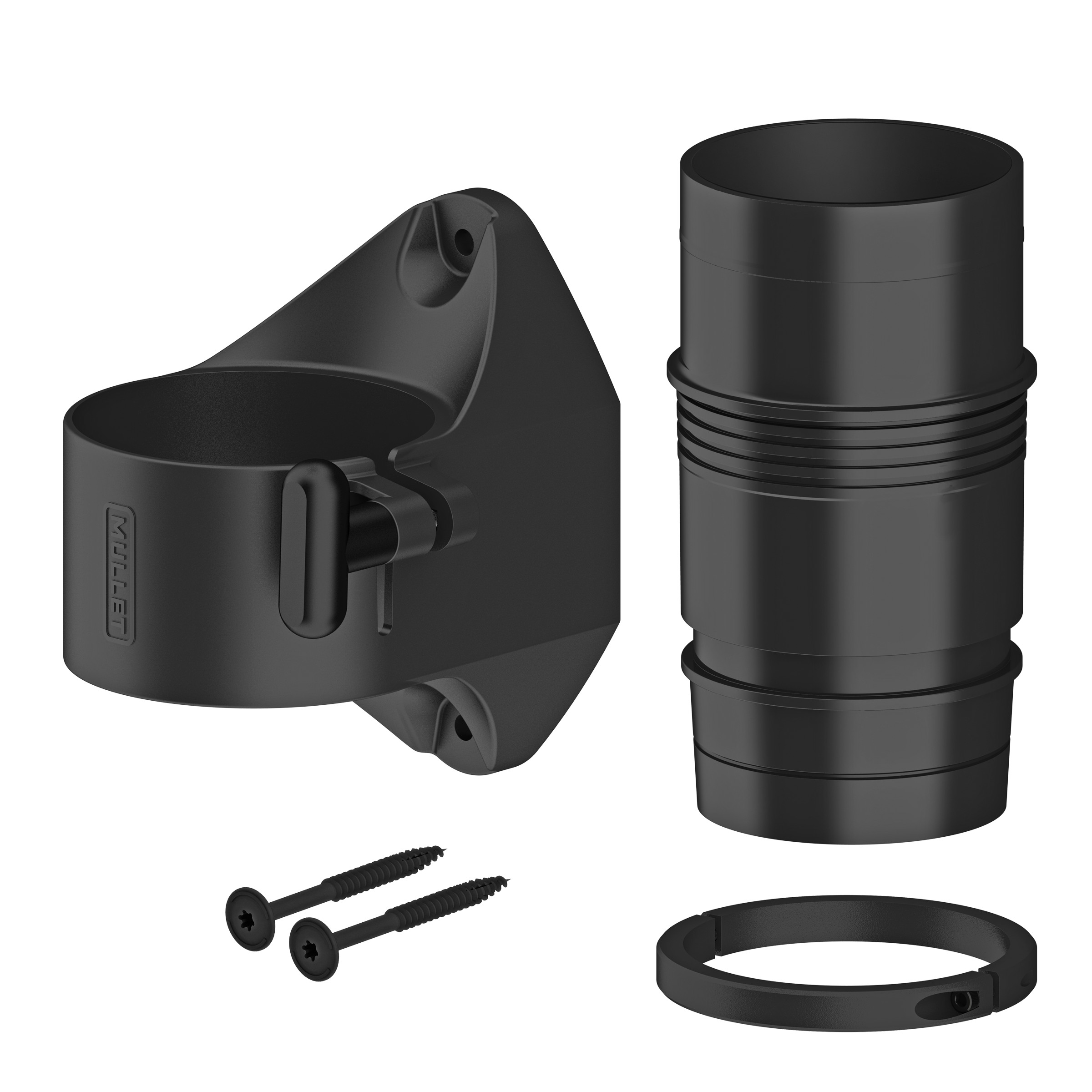 4-inch Boom Arm Wall Mount Combo