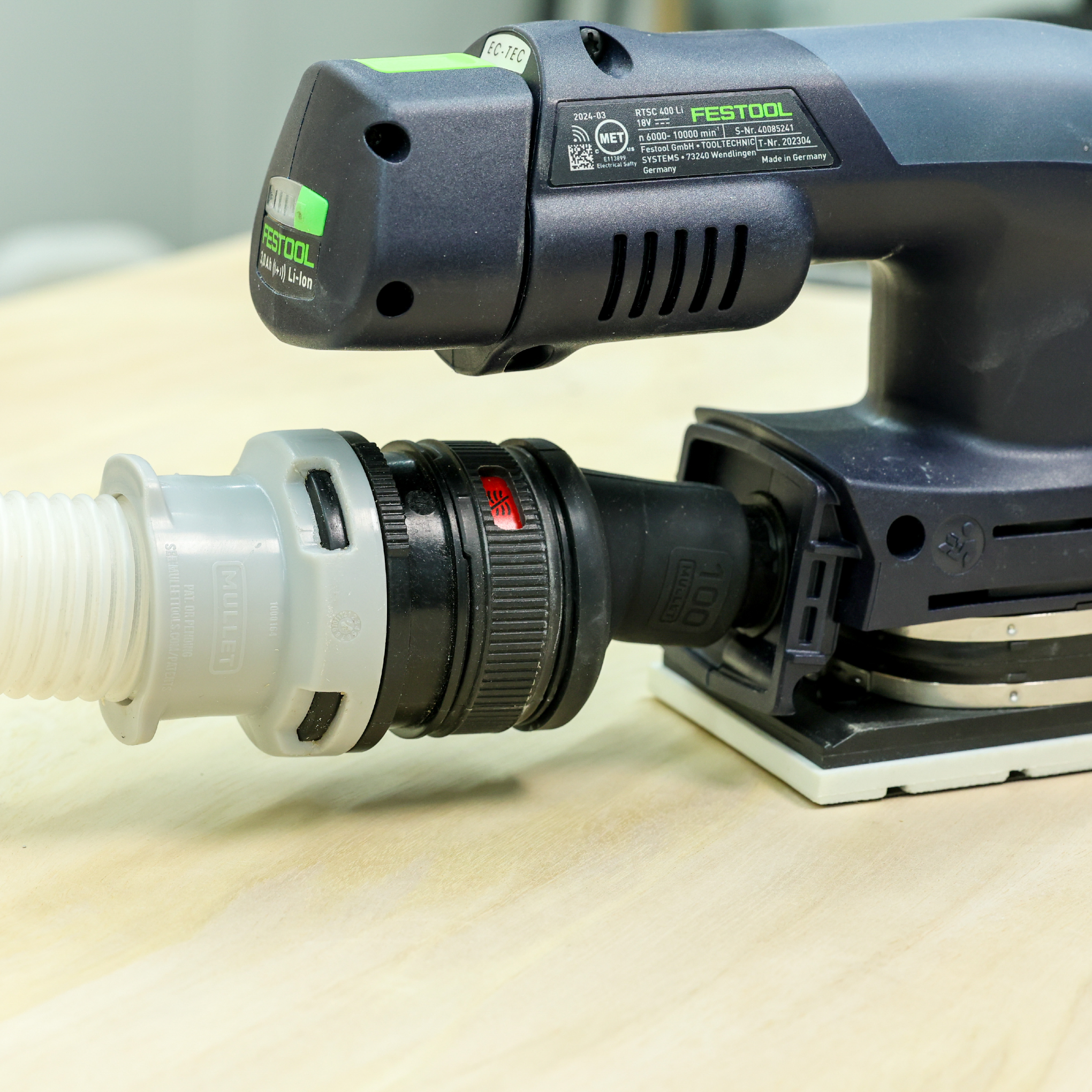 FitsAll Hose System - Hand Sander - Mullet Tools