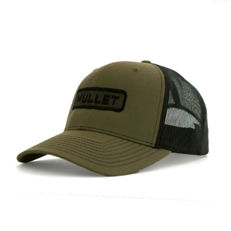 Mullet Tools OD green/black snapback trucker hat