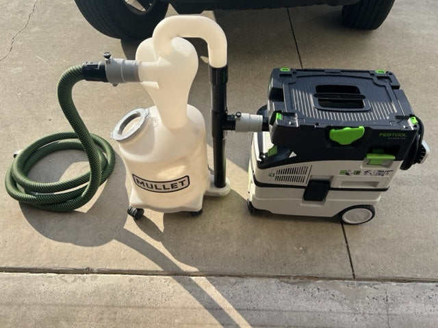 Festool CT MIDI & MINI connection kit to Mullet High-Speed Cyclone and Boom Arm Base